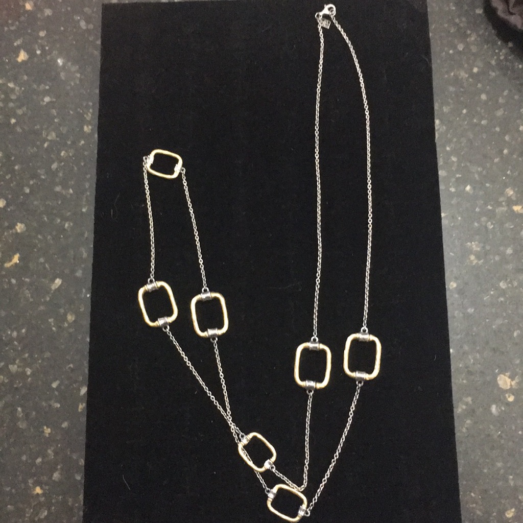 Unbridled Necklace C-1172-SsBr 125$